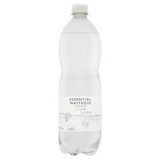 Waitrose Essential Club Soda 1L Bottle
