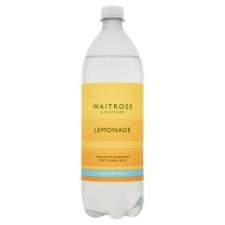 Waitrose Lemonade with Lemon Juice Sugar Free 1L Bottle