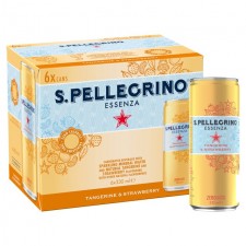 San Pellegrino Essenza Tangerine and Strawberry 6X330ml