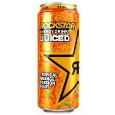 Retail Pack Rockstar Tropical Orange Passion Fruit 12 x 500ml 