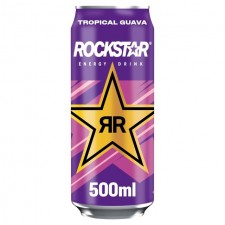 Retail Pack Rockstar Punched Tropical Guava 12 x 500ml 