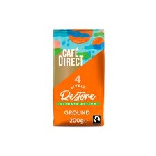 Cafedirect Lively Full Roast and Ground Coffee 200g