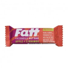 Fatt Apple and Cinnamon Ketogenic Nut Bar 30g