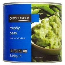 Catering Size Chefs Larder Mushy Peas 2.65kg