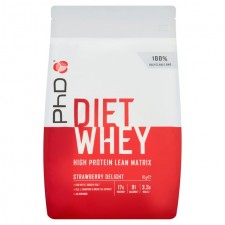 PhD Nutrition Strawberry Delight Diet Whey Powder 1kg