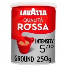 Lavazza Qualita Rossa Ground Coffee Tin 250g