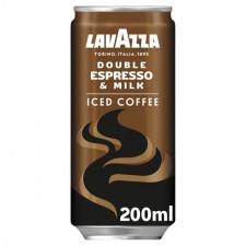 Lavazza Double Espresso and Milk Iced Coffee 200ml