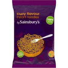 Sainsburys Instant Curry Noodles 90g