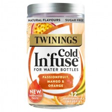 Twinings Cold Infuse Passionfruit Mango and Blood Orange 12 Infusers
