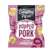 Snaffling Pig Popped Pork Low and Slow BBQ Snacks 20g