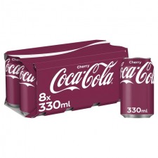 Coca Cola Cherry 8x330ml Cans