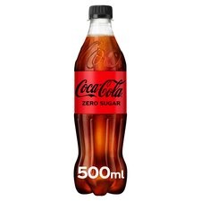 Coca Cola Zero 500ml Bottle