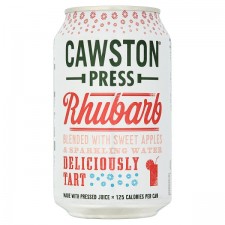 Retail Pack Cawston Press No Added Sugar Rhubarb and Apple 24 x 330ml