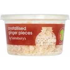 Sainsburys Crystallised Ginger Pieces 200g