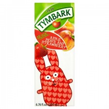 Tymbark Apple Peach Strawberry Drink 200ml