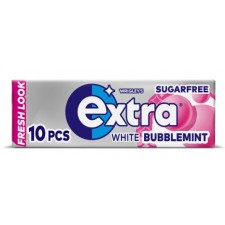 Wrigleys Extra White Bubblemint 10 Pieces