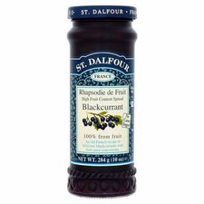 St Dalfour Blackcurrant Fruit Spread 284g