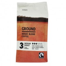 Marks and Spencer House Blend Ground Coffee 227g