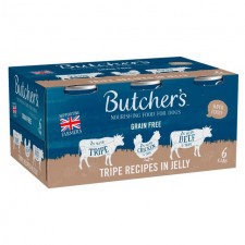 Butchers Tasty Tripe and Meat in Jelly 6 x 400g