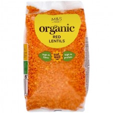 Marks and Spencer Organic Red Lentils 500g