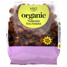 Marks and Spencer Organic Turkish Sultanas 375g