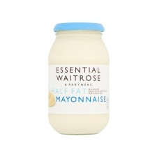 Waitrose Essential Half Fat Mayonnaise 500ml