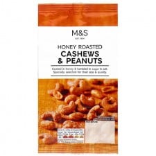 Marks and Spencer Honey Roast Cashews and Peanuts 175g