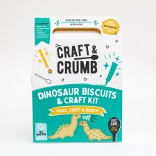 Craft and Crumb Dinosaur Biscuits and Craft Kit 200g