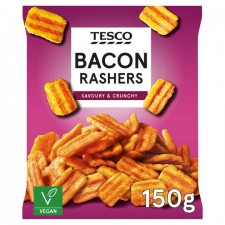 Tesco Bacon Rashers Snacks 150g