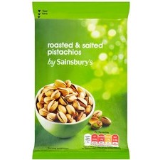 Sainsburys Roasted and Salted Pistachios 150g