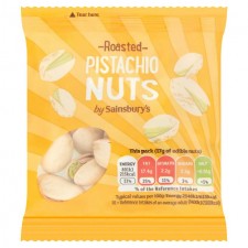 Sainsburys Pistachio Nuts in Shell 35g