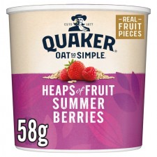 Quaker Oat So Simple Summer Berries Porridge Pot 58g