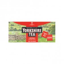Catering Pack Yorkshire Tea 200 Teabags Individually Wrapped