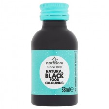 Morrisons Natural Black Food Colouring 38ml