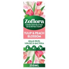 Zoflora Disinfectant 250ml Tulip and Peach Blossom
