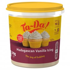 Ta-Da Madagascan Vanilla Icing 370g