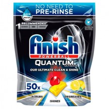 Finish Quantum Ultimate Lemon Dishwasher Tablets x 50