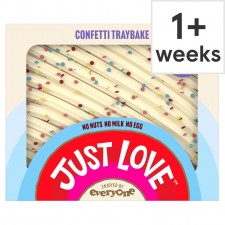 Just Love Confetti Traybake 9 Servings