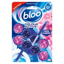 Bloo Colour Active Fresh Flowers Twin Pack 2 x 50g