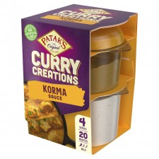 Pataks Korma Curry Creations Sauce Kit 160g