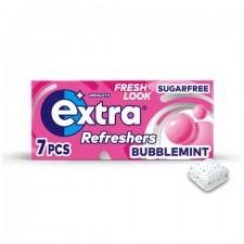 Wrigleys Extra Refreshers Gum Bubblemint 7 Pieces