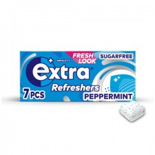 Wrigleys Extra Refreshers Gum Peppermint 7 Pieces