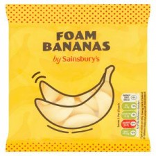 Sainsburys Foam Bananas 70g