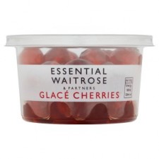 Waitrose Essential Glace Cherries 200g