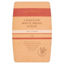 Waitrose Canadian and Very Strong White Bread Flour 1.5kg