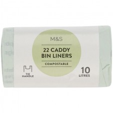 Marks and Spencer 22 Caddy Bin Liners 10L