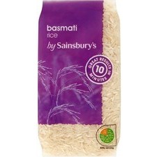 Sainsburys Basmati Rice 500g