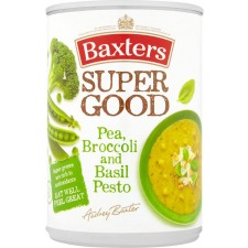 Baxters Super Good Pea Broccoli and Basil Pesto Soup 400g