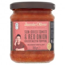 Jamie Oliver Tomato and Red Onion Bruschetta Topping 180g