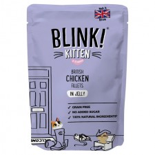 Blink Kitten Chicken Fillets in Jelly 85g